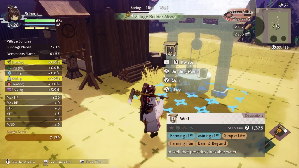 Rune Factory: Guardians of Azuma NSP ROM v1.1.1 Download screenshot