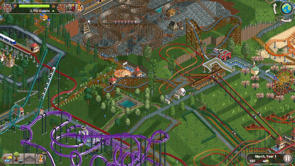 RollerCoaster Tycoon Classic NSP ROM XCI v1.6.686 Download screenshot